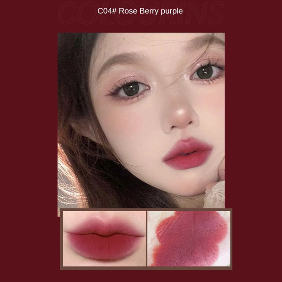 (Type#4) Colourins Matte Lip Glaze Does Not Stick To The Cup And Does Not Fade Lipstick-image-OPC-PKGRN5F-NEW