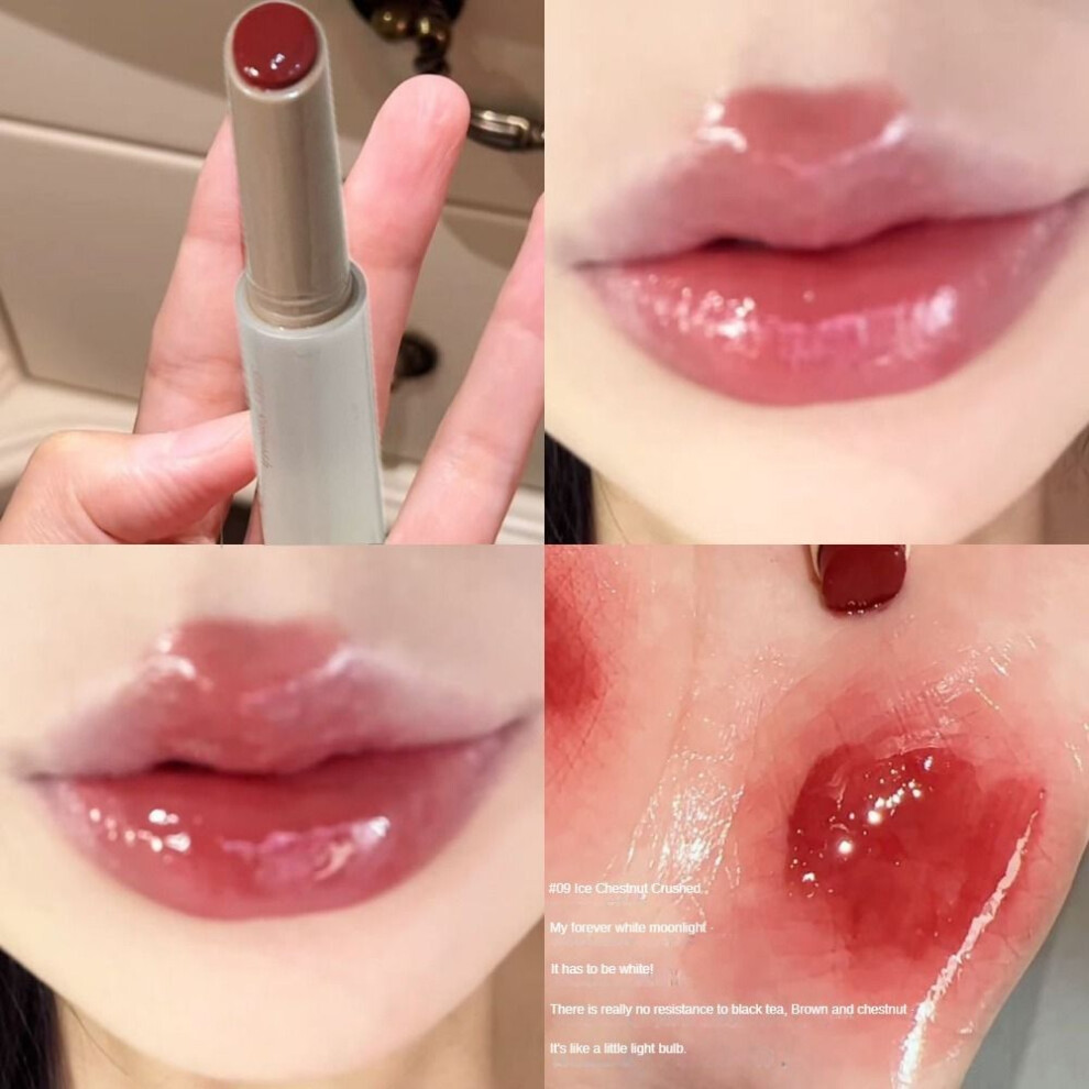 (Type#9) Ou Ruofeng Solid Lip Gloss Gray Powder Haikou Red Pen Low Saturation Fine-image-OPC-PKGRMZQ-NEW