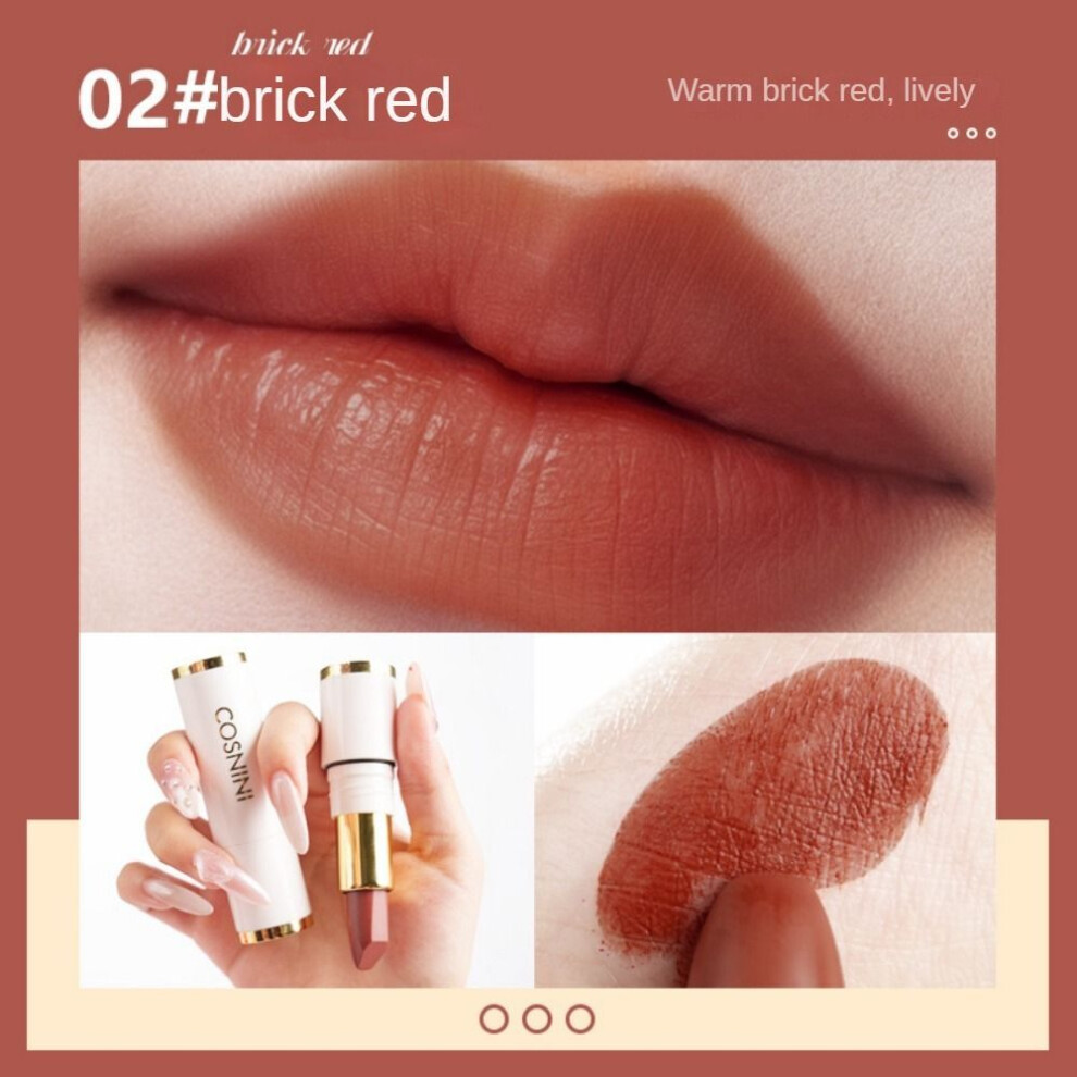 (Type#2) Cosnini Silk Mist Velvet Non-stick Cup Non-fading Lipstick Matte Long-lasting-image-OPC-PKGRN65-NEW