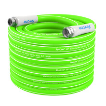 Fevone Manguera de jardn de 100 pies, ligera y flexible, resistente, manguera de agua  5/8 pulgadas ID Burst 600 Psi polmero hbrido resistenc
