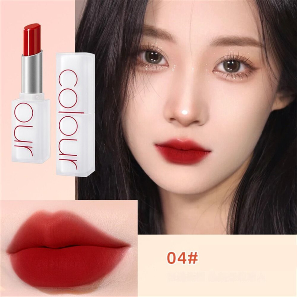 (Type#4) Vouo Soft Mist Lipstick Does Not Fade, Waterproof, Does Not Dry Out, Whitens,-image-OPC-PKGRRGB-NEW