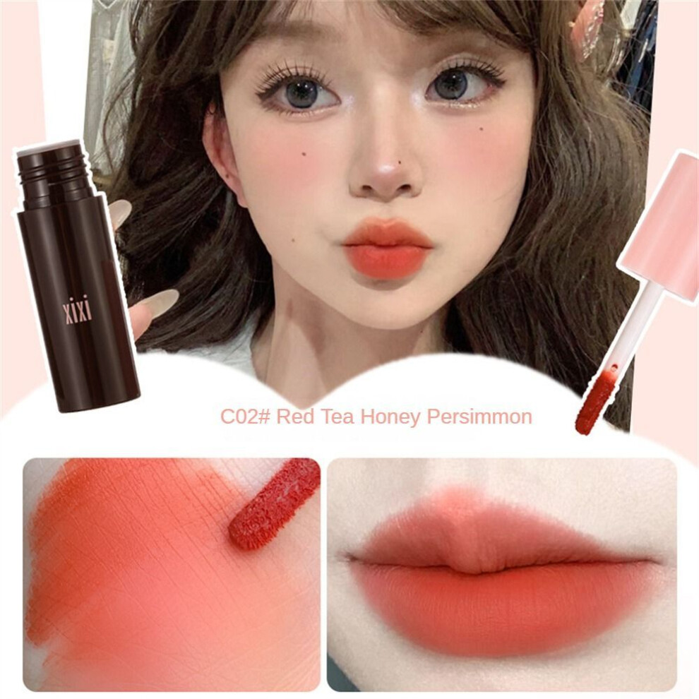 (Type#2) Xixi Mousse Velvet Matte Lip Mud Soft Waxy Cream Mousse Texture Silky Smooth No-image-OPC-PKGRTVX-NEW