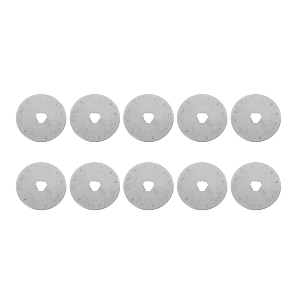 10pcs 45mm Rotary Cutter Refill Blades for Cutting