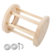 Wooden Grass Rack Hay Feeder For Small Animals, Cage Mount, Fits Guinea Pig, Rabbit, Chinchilla, Eco-Friendly Wood