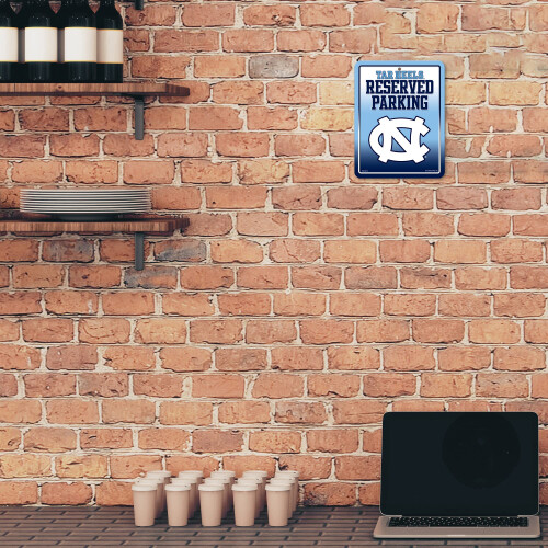 North Carolina Tar Heels Metallparkschild 2