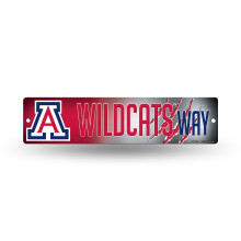Rico Industries NCAA Arizona Wildcats Straenschild aus Kunststoff, 10,2 x 40,6 cm