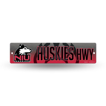Rico Industries NCAA Rico Industries 16-Zoll-Straenschild aus Kunststoff, Dekor: Northern Illinois Huskies