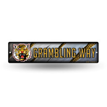 Rico Industries NCAA Grambling State Tigers Straenschild aus Kunststoff, 10,2 x 40,6 cm