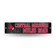 Rico Industries NCAA Central Missouri Mules 16-Zoll-Straenschild-Dekor aus Kunststoff