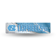 Rico Industries NCAA North Carolina Tar Heels Straenschild aus Kunststoff, 10,2 x 40,6 cm
