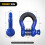 Nilight 2 paquete 3/4 """" ""D Cadera del ring con 7/8"" "" 2