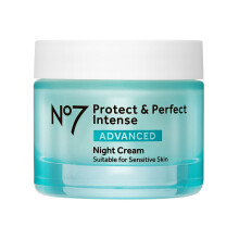 No7 Protect & Perfect Intense Advanced Night Cream utan doft - Ansiktskräm med E-vitamin & Sheasmör