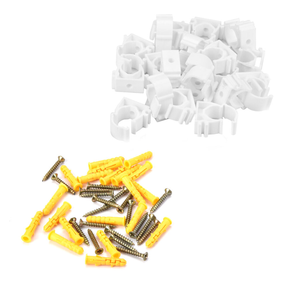 20pcs 16/20/25/32mm PPR Water Pipe Clamp Gas Pipe