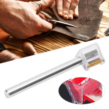 Multifunktionaler Lederkanten-Färbepen, Silber, 125mm DIY Rüstung Werkzeug