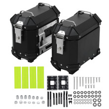 Motorcycle Side Case Aluminum Alloy 18L Hardshell