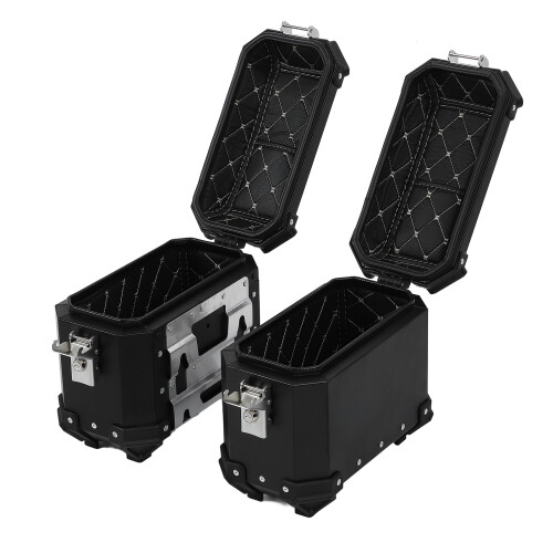 Motorcycle Side Case Aluminum Alloy 18L Hardshell 1