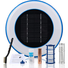 Solar Pool Ionizer Solar Powered Pool Cleaner And Water Clarifier For Aboveground And Inground Pools And Spas