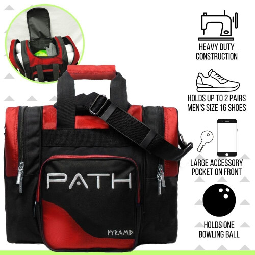 Pyramid Path Pro Deluxe Enkelvska - Svartrd 1