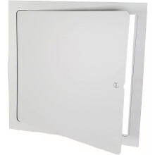 Premier toegangspaneel 12 x 12 inbouw stalen toegangsdeur voor gipsplaten, wit gepoedercoat