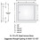 Πόρτες Πρόσβασης 12 x 12 Flush Mount Σιδηρού Panel για Drywall, Λευκή Επικαλυμμένη 3