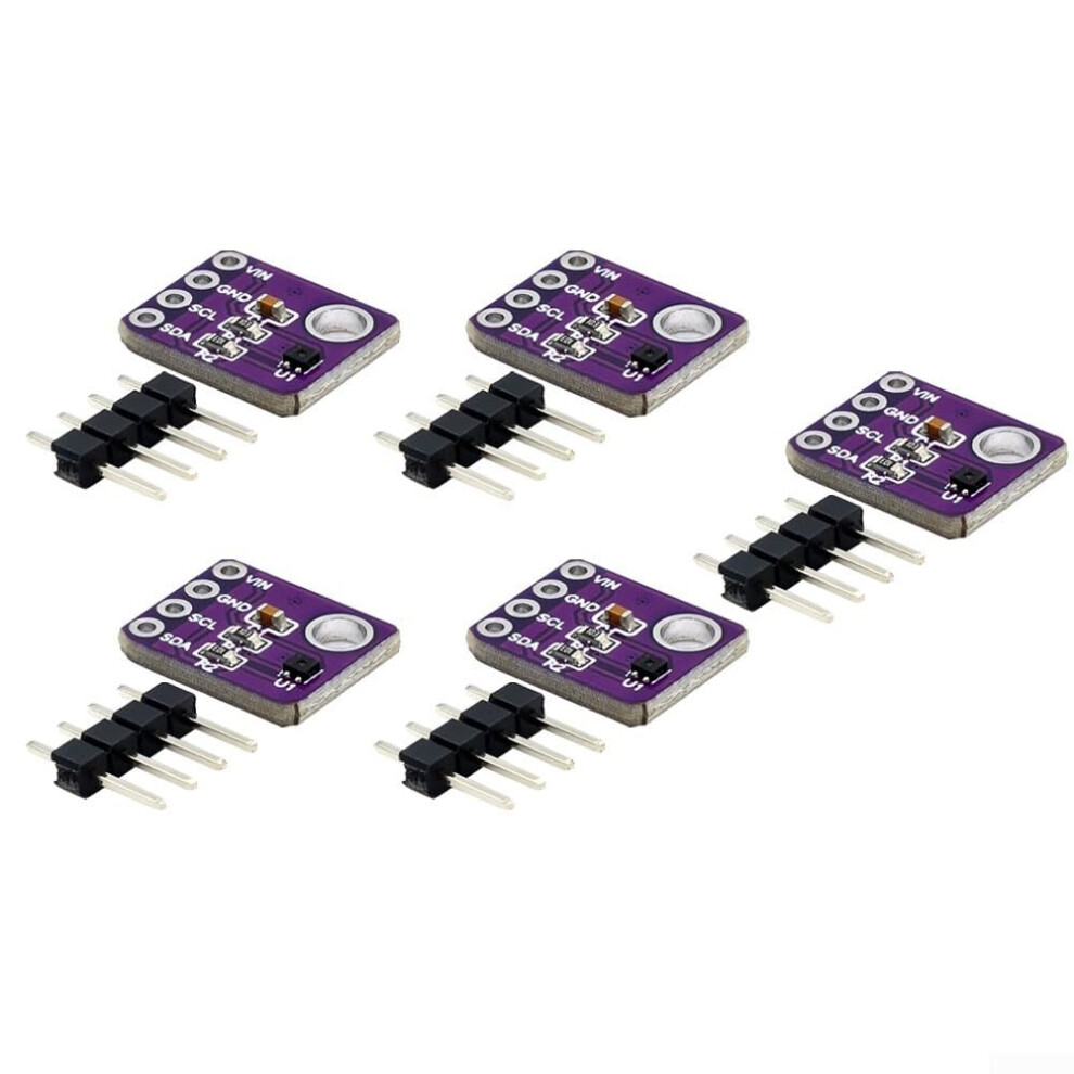 Temperature Humidity Sensor 5 Pack Digital Output Module Interface Monitoring Relative Humidity Measurement