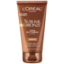 L'Oreal SUBLIME BRONZE Barwiony balsam samoopalajacy Srednia naturalna opalenizna 5 oz