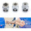 Slide Hammer Scratches Puller Car Scratch Repair Puller Head 3-Dent Set Pulling Tab Compatible With Slide Hammer 2