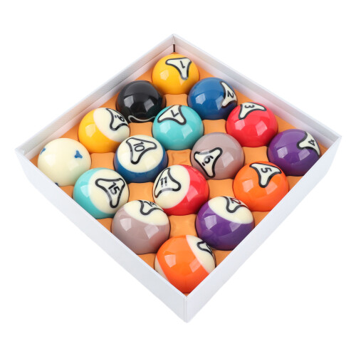 16Pcs Billiard Balls Set US Style Pool Ball Resin 2