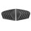 Pair of Rear Side Window Louver Cover Left Right 6