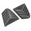 Pair of Rear Side Window Louver Cover Left Right 5