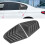 Pair of Rear Side Window Louver Cover Left Right 12