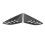 Pair of Rear Side Window Louver Cover Left Right 1