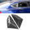 Pair of Rear Side Window Louver Cover Left Right 12