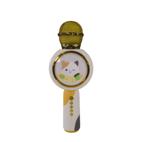 Lazerbuilt Squishmallows Cam the Cat Karaoke Microphone 1