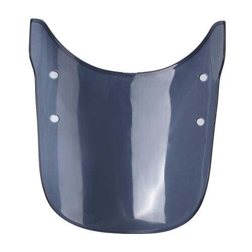 ABS Windshield Fairing for 5-7in Motorcycle Headlight, Black, Universal 2