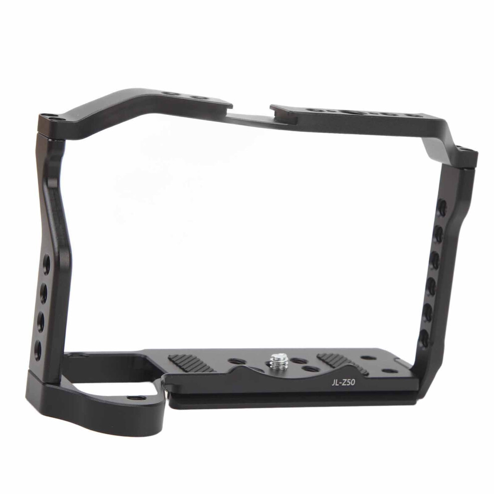 Aluminum Camera Cage For Z50 With 1/4Â & 3/8Â Screws & Cold Shoe Slot 5071349619692