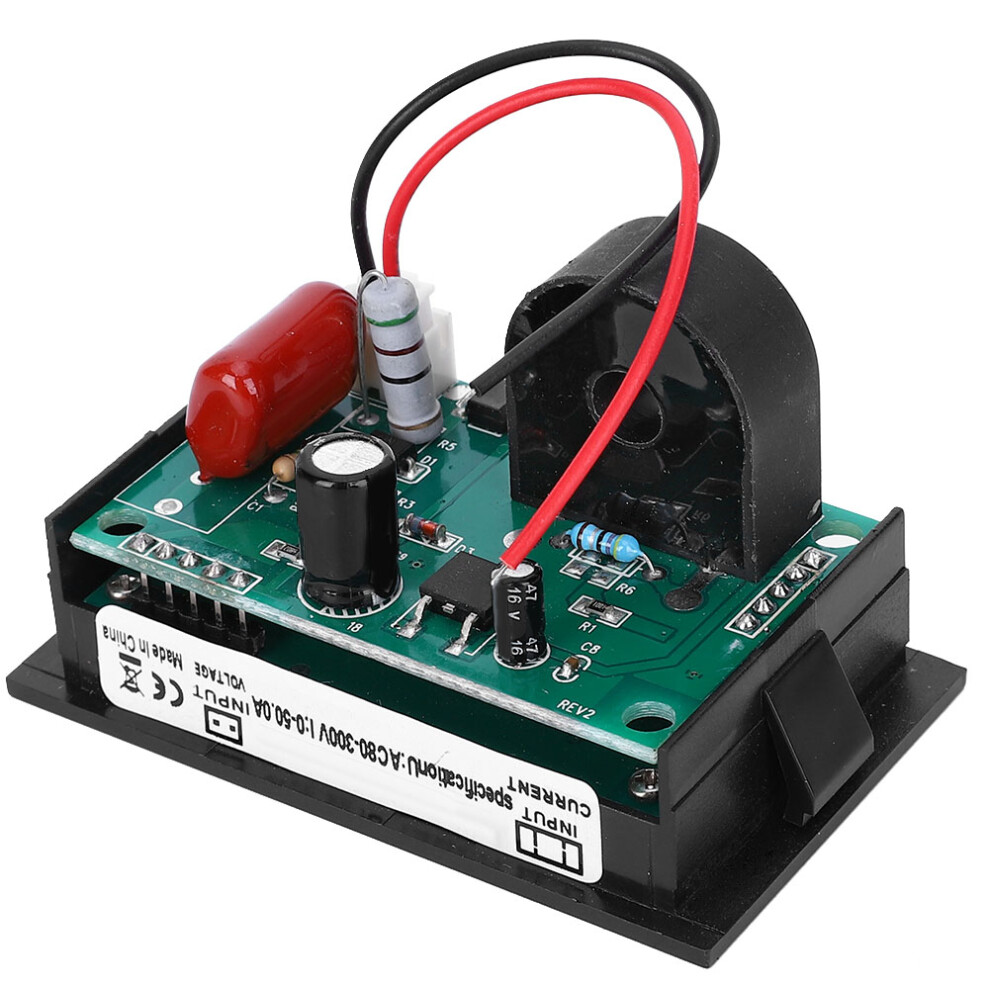 Dl85-2041 Dual Display Ac Volt/Current Meter, 0-50A, 68X38mm 4621349619836