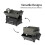 Outdoor Multifunctional Camping Storage Chest 8