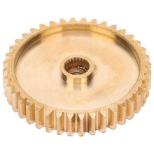 Spur Gear Brass 40 Tooth for Servo 25 Tooth Spline