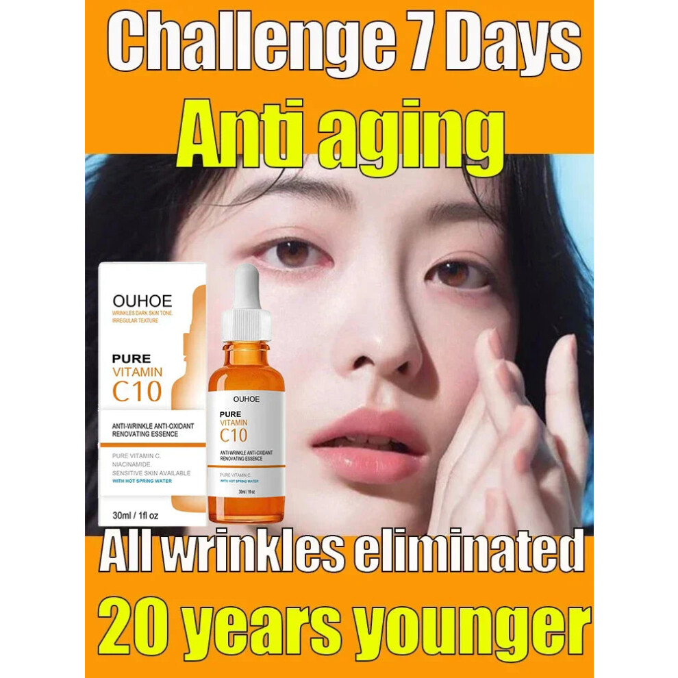 Oba Wrinkle Remover Face Serum - Lifting, Firming, Anti-Aging Essence With Vitamin C