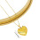 Stylish Heart Locket Necklace Adjustable Length-Iet sbetagether 4