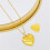 Stylish Heart Locket Necklace Adjustable Length-Iet sbetagether 7