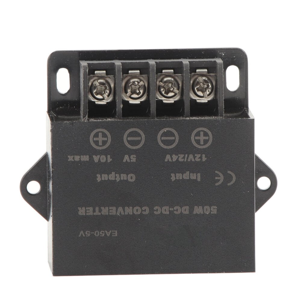 Power Converter Adapter DC 24V 12V to 5V 10A