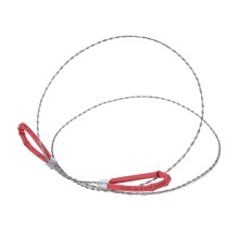 Stainless Steel Wire Saw Pocket Sized Survival Wire Saw For Outdoor Camping And Emergency Rescue