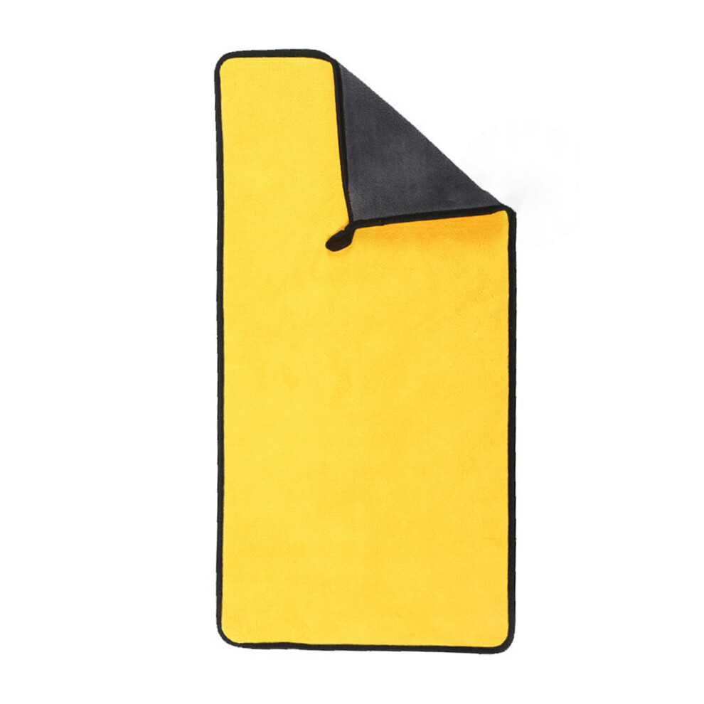 Thickened Velvet Dual Sided Car & Home Cleaning Towel 40X60cm Coral 3621349623780