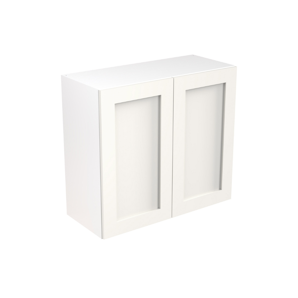 Kitchen Kit Flatpack Shaker Kitchen Cabinet Wall Unit Ultra Matt White 5056396818434