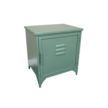 Green Industrial Metal Cabinet | Bedside Storage