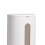 Wall Mount Cup Dispenser with Lid, Ivory White, 8.6x22.2x9.2cm 6