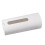 Wall Mount Cup Dispenser with Lid, Ivory White, 8.6x22.2x9.2cm 1