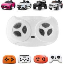 SBSG JR1602FCC 2.4G Bluetooth Remote Control for Power Wheels,JR1839FCC White Remote Transmitter for Electric Car Ride On Toy JR1603,JR1810,JR1958,JR1